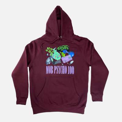Mob Psycho - Psychic Icons Hoodie - Crunchyroll Exclusive